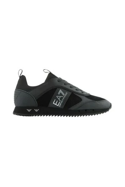 Emporio Armani EA7 Sneakers Black 4 Emporio Armani EA7 Sneakers Black - Afbeelding 2