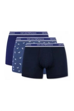 Emporio Armani EA7 Boxershorts 3-Pack Stretch Boxers Blue -Goedkope Emporio Armani EA7 winkel 00d62f0ac4a7498166223c2920699d20