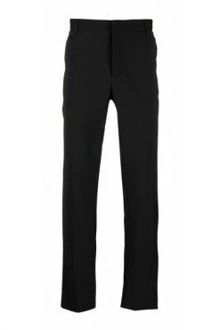 Emporio Armani EA7 Broeken Slim-fit Trousers Black