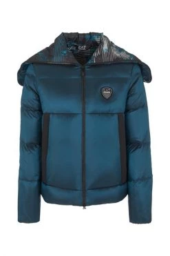 Emporio Armani EA7 Gewatteerde Jassen Jacket Blue