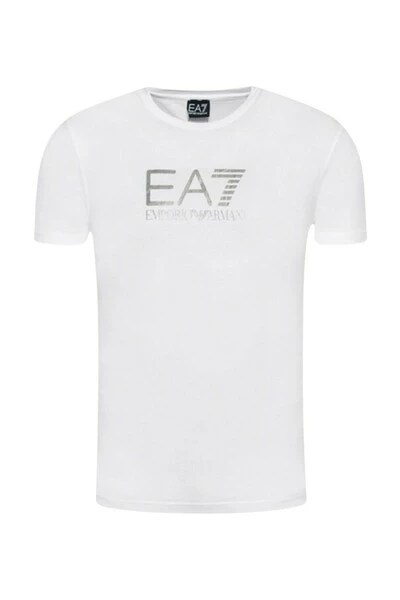 Emporio Armani EA7 Shirts T-shirt White 5 Emporio Armani EA7 Shirts T-shirt White - Afbeelding 3