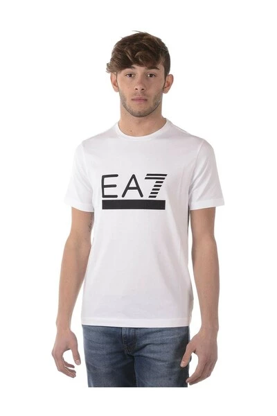 Emporio Armani EA7 Shirts T-shirt White 6 Emporio Armani EA7 Shirts T-shirt White - Afbeelding 4