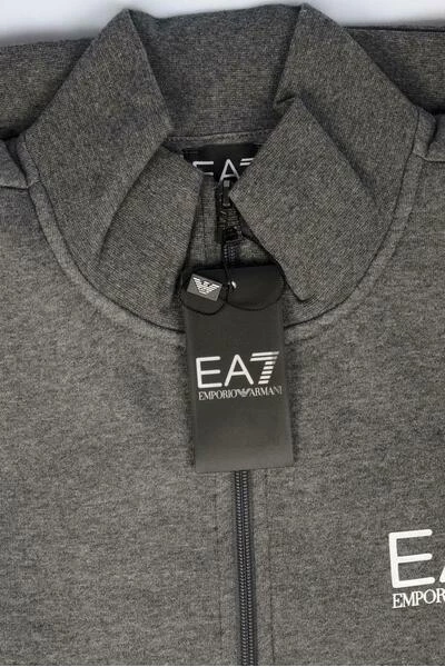 Emporio Armani EA7 Hoodies & Sweatvesten Sweatshirt Gray 8 Emporio Armani EA7 Hoodies & Sweatvesten Sweatshirt Gray - Afbeelding 6