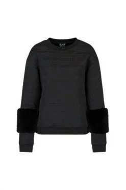 Emporio Armani EA7 Hoodies & Sweatvesten Sweatshirts Black