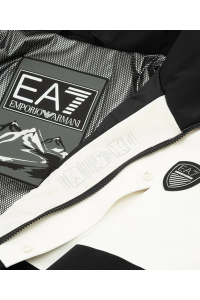Emporio Armani EA7 Winterjassen Men's Ski Jacket Winter Stratum 7 White 3 Emporio Armani EA7 Winterjassen Men's Ski Jacket Winter Stratum 7 White