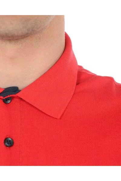 Emporio Armani EA7 Polo's Polo Shirt Red 6 Emporio Armani EA7 Polo's Polo Shirt Red - Afbeelding 4
