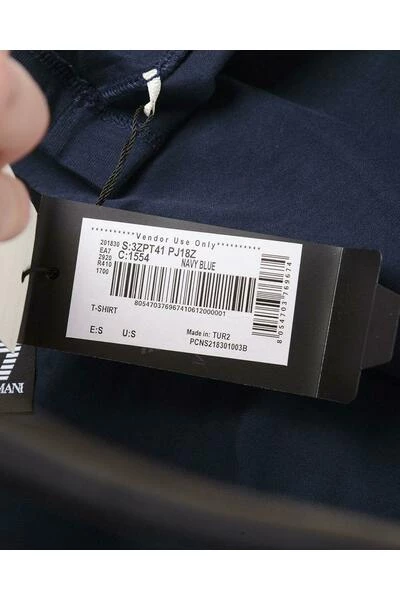 Emporio Armani EA7 Shirts T-shirt Blue 3 Emporio Armani EA7 Shirts T-shirt Blue