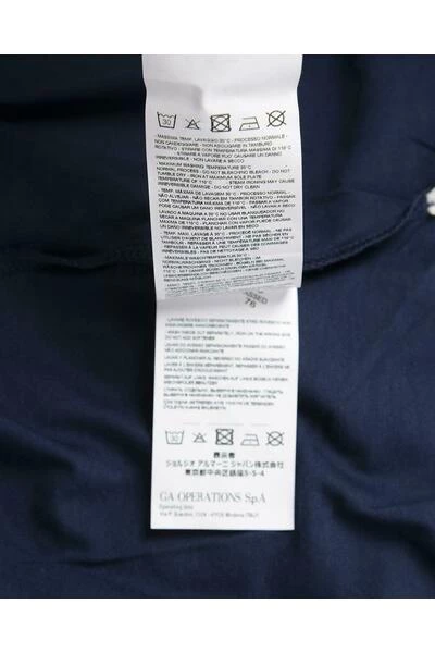 Emporio Armani EA7 Shirts T-shirt Blue 4 Emporio Armani EA7 Shirts T-shirt Blue - Afbeelding 2