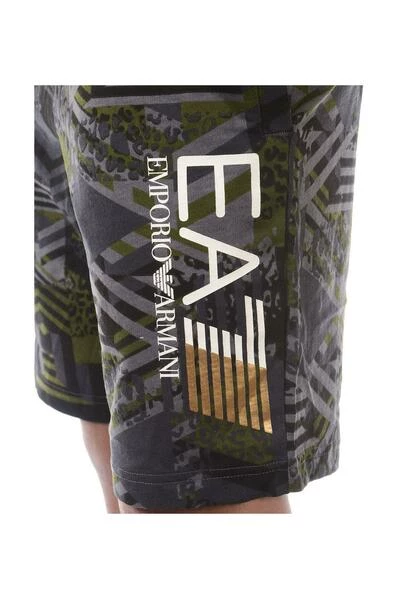 Emporio Armani EA7 Korte Broeken Shorts Green 4 Emporio Armani EA7 Korte Broeken Shorts Green - Afbeelding 2