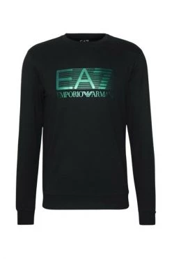 Emporio Armani EA7 Hoodies & Sweatvesten Sweatshirt Reflective Black