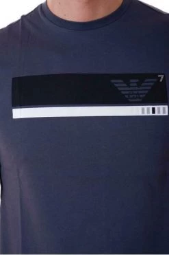 Emporio Armani EA7 Shirts T-shirt Gray -Goedkope Emporio Armani EA7 winkel 07caf3f6fb4d93daa58e3e5d9f0b9d9e