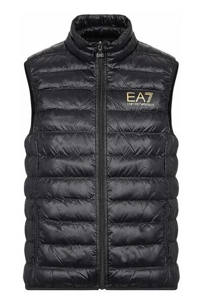 Emporio Armani EA7 Bodywarmers Jackets Black 3 Emporio Armani EA7 Bodywarmers Jackets Black