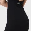 Emporio Armani EA7 Casual Jurken Long Long -handed Cotton Sleeve Dress 3lta53 Black -Goedkope Emporio Armani EA7 winkel 08cf48263c77ca76e80ed92e20627ef2