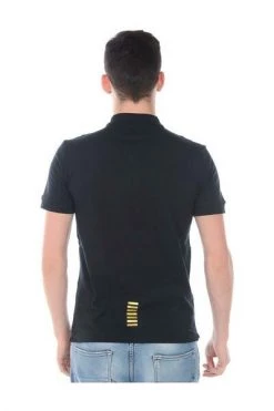 Emporio Armani EA7 Polo's Polo T-Shirts Black -Goedkope Emporio Armani EA7 winkel 095d416240632a5876030a05e91c50f1