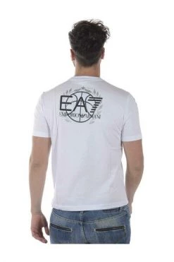 Emporio Armani EA7 Shirts T-shirt White -Goedkope Emporio Armani EA7 winkel 0a4687c130ada7f7b3d94e81cb7a6c34