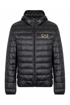 Emporio Armani EA7 Gewatteerde Jassen Jacket Black -Goedkope Emporio Armani EA7 winkel 0a4c1dc03a5ddb01b8408c84376bdbed