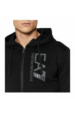 Emporio Armani EA7 Hoodies & Sweatvesten Hoodie Black -Goedkope Emporio Armani EA7 winkel 0b972be3ffa82b57093a8e4f35b0a141