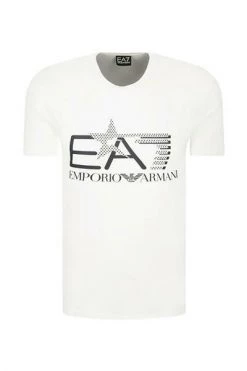 Emporio Armani EA7 Shirts T-shirt With Logo White