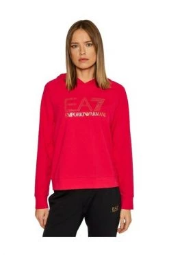 Emporio Armani EA7 Hoodies & Sweatvesten Hoodie Pink