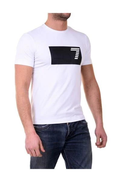 Emporio Armani EA7 Shirts T-Shirt White 6 Emporio Armani EA7 Shirts T-Shirt White - Afbeelding 4