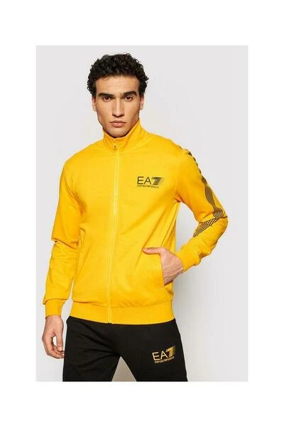 Emporio Armani EA7 Trainingspakken Sweatshirt Set Yellow 4 Emporio Armani EA7 Trainingspakken Sweatshirt Set Yellow - Afbeelding 3
