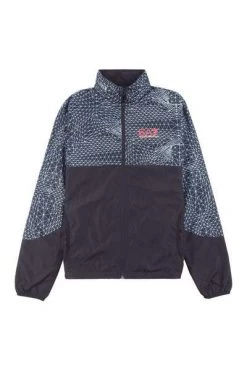 Emporio Armani EA7 Bomber Jackets Bomber Jacket Patterned Blue