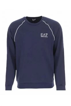 Emporio Armani EA7 Hoodies & Sweatvesten Sweatshirt Blue -Goedkope Emporio Armani EA7 winkel 0f76a177198db95cca97cba18677539f