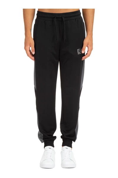 Emporio Armani EA7 Sweatpants Men's Sport Tracksuit Trousers Black 5 Emporio Armani EA7 Sweatpants Men's Sport Tracksuit Trousers Black - Afbeelding 3