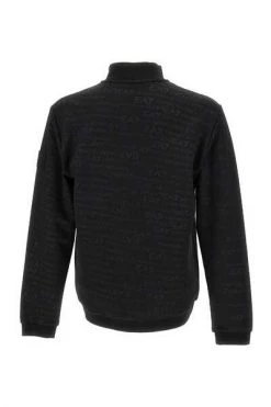 Emporio Armani EA7 Hoodies & Sweatvesten Zip-throughs Black