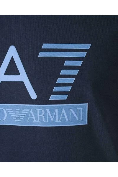 Emporio Armani EA7 Shirts T-shirt Blue 8 Emporio Armani EA7 Shirts T-shirt Blue - Afbeelding 6