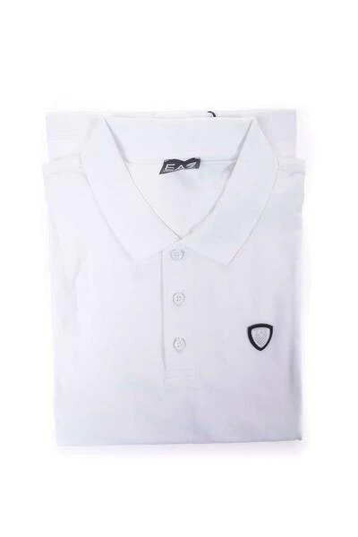Emporio Armani EA7 Polo's T-Shirt Polo White 4 Emporio Armani EA7 Polo's T-Shirt Polo White - Afbeelding 2