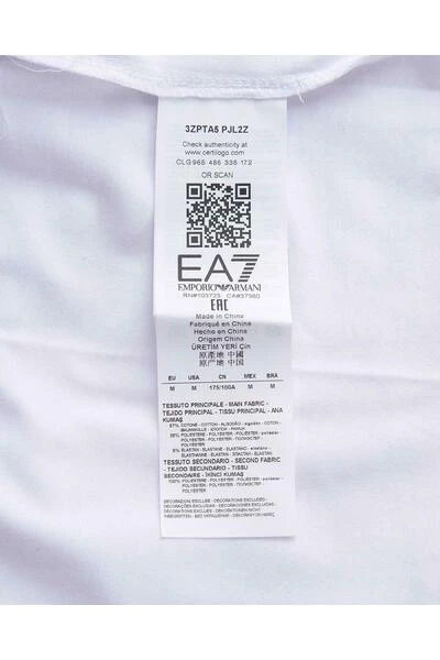 Emporio Armani EA7 Shirts T-shirt White 8 Emporio Armani EA7 Shirts T-shirt White - Afbeelding 6