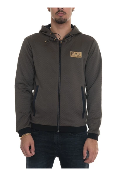 Emporio Armani EA7 Hoodies & Sweatvesten 6lpm31-pjhxz 1866 Green 4 Emporio Armani EA7 Hoodies & Sweatvesten 6lpm31-pjhxz 1866 Green - Afbeelding 2