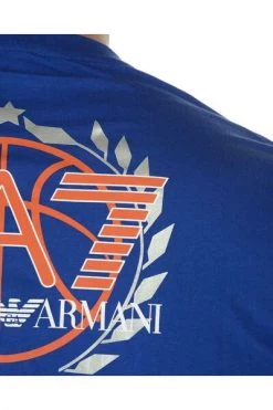 Emporio Armani EA7 Shirts T-Shirt Blue