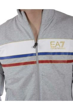 Emporio Armani EA7 Hoodies & Sweatvesten Zip Through Gray