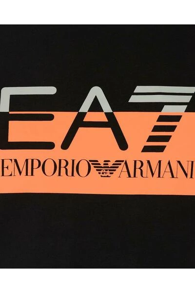 Emporio Armani EA7 Shirts T-shirt Black 5 Emporio Armani EA7 Shirts T-shirt Black - Afbeelding 3