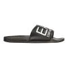 Emporio Armani EA7 Men Slippers Sandals Rubber Black -Goedkope Emporio Armani EA7 winkel 135e4f682a6053992230658bc4671b35