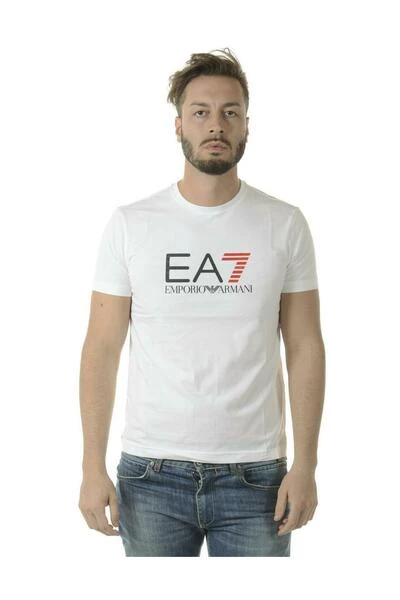 Emporio Armani EA7 Shirts T-Shirt White 5 Emporio Armani EA7 Shirts T-Shirt White - Afbeelding 3