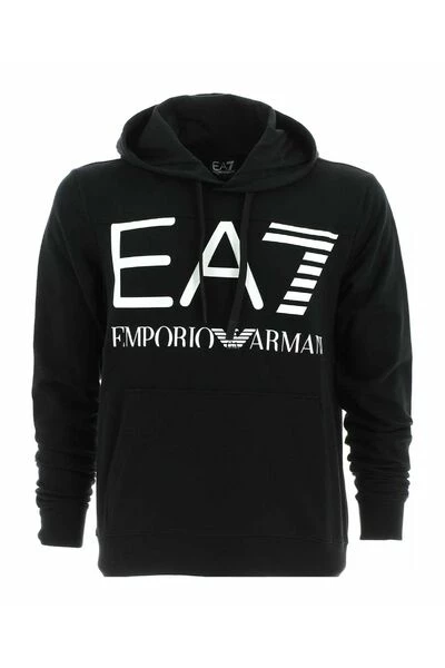 Emporio Armani EA7 Hoodies & Sweatvesten Sweatshirts & Hoodies Black 3 Emporio Armani EA7 Hoodies & Sweatvesten Sweatshirts & Hoodies Black