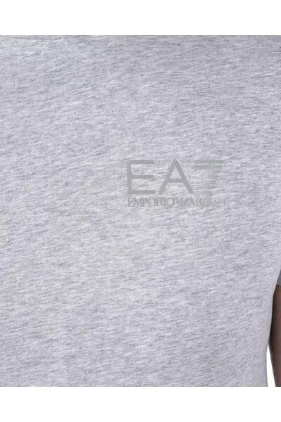 Emporio Armani EA7 Shirts T-shirt Gray 3 Emporio Armani EA7 Shirts T-shirt Gray