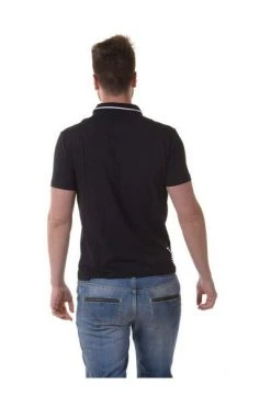 Emporio Armani EA7 Polo's Polo Shirt Black -Goedkope Emporio Armani EA7 winkel 14f792d3983be61e4b99845f47aef67a