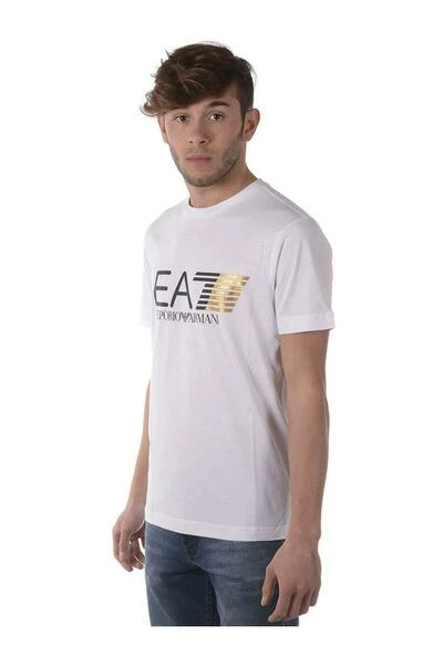 Emporio Armani EA7 Shirts T-shirt White 6 Emporio Armani EA7 Shirts T-shirt White - Afbeelding 4