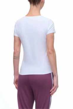 Emporio Armani EA7 T-shirts 3D Logo Stretch T -shirt White -Goedkope Emporio Armani EA7 winkel 15d0d224a16f59d70feea241072b5dd8