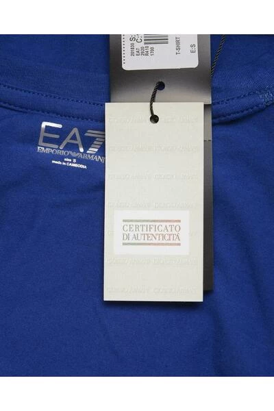 Emporio Armani EA7 Shirts T-shirt Blue 7 Emporio Armani EA7 Shirts T-shirt Blue - Afbeelding 5