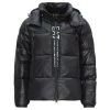 Emporio Armani EA7 Gewatteerde Jassen Down Jacket With Logo Black -Goedkope Emporio Armani EA7 winkel 18047af2fa18cc075fa752a51cbe4d55