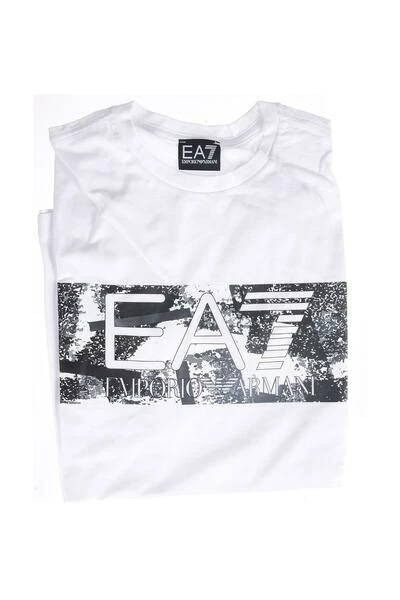 Emporio Armani EA7 Shirts T-shirt White 4 Emporio Armani EA7 Shirts T-shirt White - Afbeelding 2