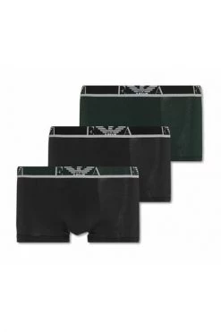 Emporio Armani EA7 Boxershorts 3-Pack Boxers Black