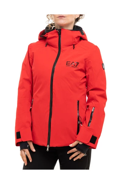 Emporio Armani EA7 Ski Jassen SKI JACKET Red 3 Emporio Armani EA7 Ski Jassen SKI JACKET Red