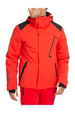 Emporio Armani EA7 Ski Jassen Men's Ski Jacket Winter Stratum 7 Red