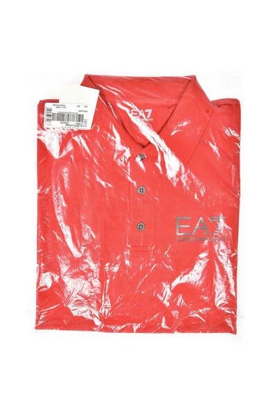 Emporio Armani EA7 Polo's Polo Shirt Red 5 Emporio Armani EA7 Polo's Polo Shirt Red - Afbeelding 3